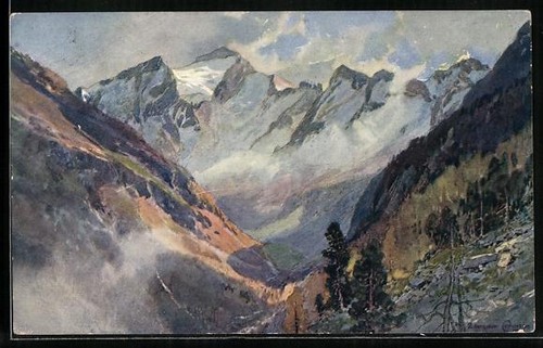 Künstler edward harrison - künstler-ak,