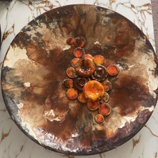 Mushrooms Fat Lava Wandteller