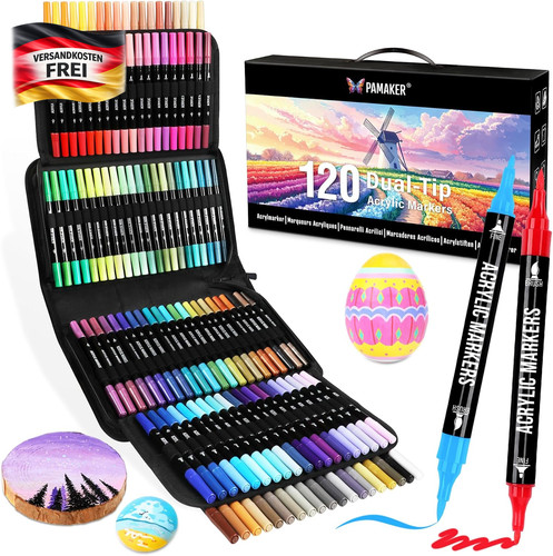 Acrylstifte set 120 - acrylstifte, farben