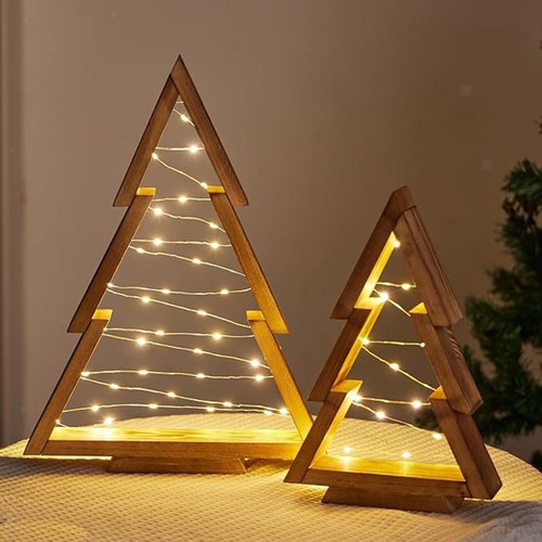Beleuchtete weihnachtsbäume - beleuchtete,