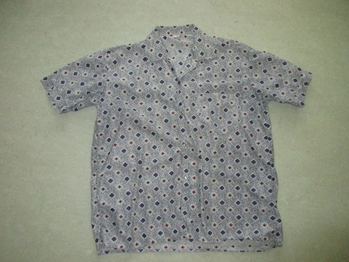 Vintage nylon hemd kurzarm - vintage,