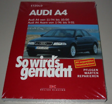Reparaturanleitung Audi A4 B5 + Avant + quattro 11/1994 - 09/2001 Buch Neuwertig
