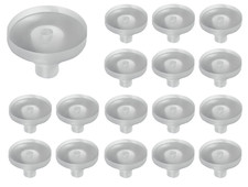 20x Glasplatten Auflagen Kunststoff Stopper für Glastische und Glasplatten Ø 15