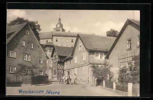 Wernshausen werra - ak,
