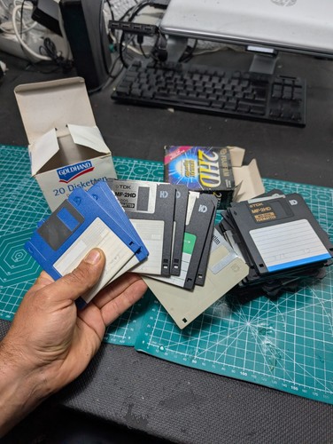 Disketten set - (30, stück)