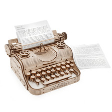 Schreibmaschine | Typewriter aus Holz | Eco-Wood-Art  453 Teile