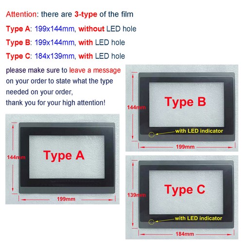 Front overlay film fit for - front,