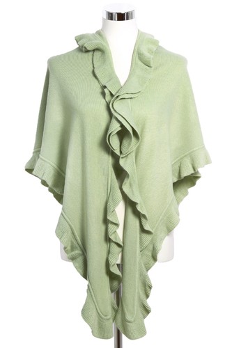 Trachtenponcho strickstola - trachtenponcho,