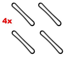4x Gummispannring Gummi