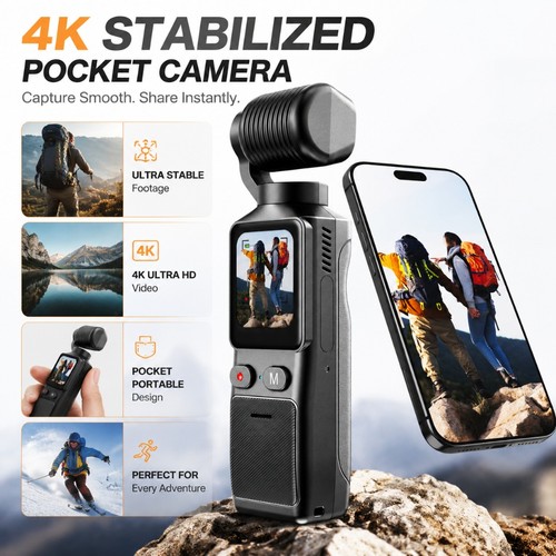 Action cam pocket kamera - cam,