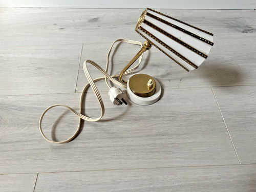 Vintage tischlampe gold - gold, &