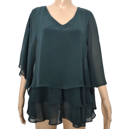 Frank lyman chiffon bluse - lyman,