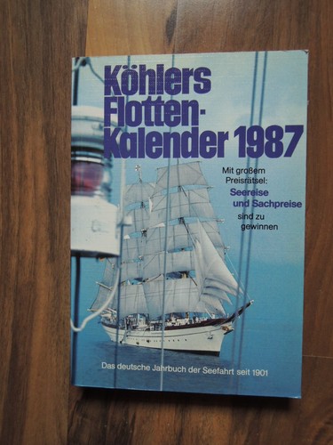 Köhlers flottenkalender 1987 - köhlers,