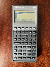 HP 48SX Grafikrechner – voll