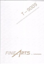 Grundig Bedienungsanleitung für Tuner T 9009  Copy