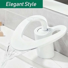 Weiß Badarmatur Wasserhahn