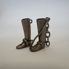 2x Schwere Silberanhänger