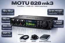 MOTU 828 mk3 Firewire Digital