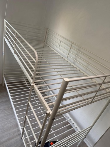 Ikea hochbett metall weiß - hochbett,