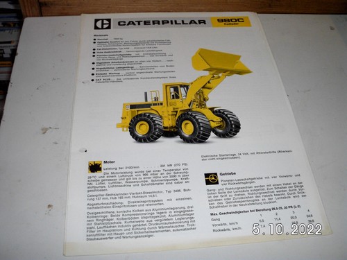 Caterpillar 980 radlader - c,