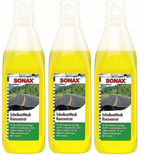 SONAX Scheiben Wash Konzentrat (3x 250 ml) 260200 Reiniger Citrusfrische
