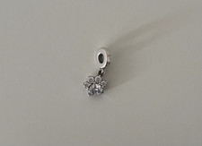 Pandora Funkelnder Pfotenabdruck Charm Sterling Silber