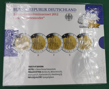 2 Euro BRD Gedenkmünzset