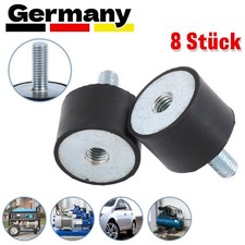 8Pcs M8 Gummipuffer