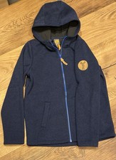 Elkline Jacke Wirbelwind Fleece blau Gr. 152-158