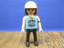 Motorrad Fahrer Figur Mann Biker Chopper Rocker Racing Playmobil PF75