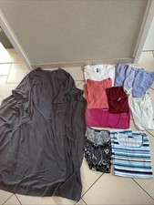 Damen Bekleidungspaket, Gr. 50/52, 54/56, Kleid  T-Shirts 10 Tlg.