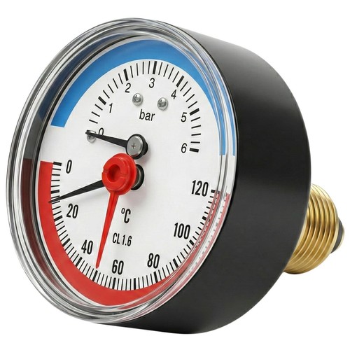 Thermomanometer 6bar 120 c - thermomanometer,