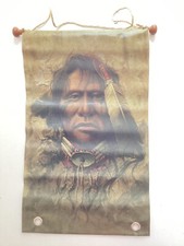 Leinwand Indianer Gemälde