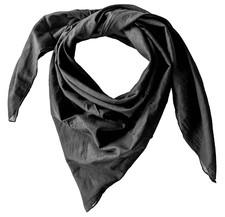 Tuch Baumwolle schwarz