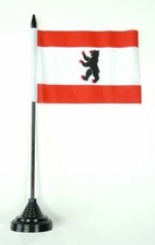 Fahne tischflagge berlin 10 - /,
