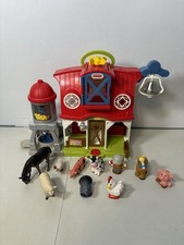 Fisher-Price Little People Big Animal Farm Scheune Spielset & Tiere. Sounds funktioniert
