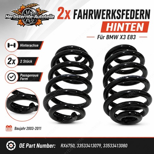 Federn hinten für bmw x3 - bmw,