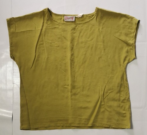 The grapevine seidenbluse vtg - grapevine,