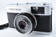 LESEN [FAST NEUWERTIG] Olympus Trip 35 analoge Kompaktkamera silber 35 mm...
