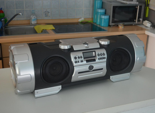 Jvc b99bk boombox - jvc, rv-b99bk
