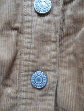 Levi's Kleid Cordkleid Gr. L Minikleid mit Trägern, Logo geprägt Metall Knöpfe !