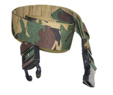 Niederländische Armee Koppel Feldkoppel - NL Woodland Tarn Camo Army Gürtel DPM