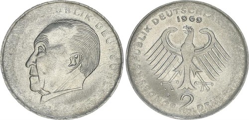Adenauer 1969 g - dm,