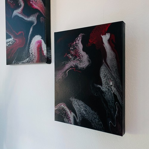 Acryl pouring kunstwerke - acryl,
