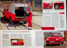 Oldtimer Praxis 2779) Wartburg 353 Trans mit 50PS Restaurierung - ein interessan