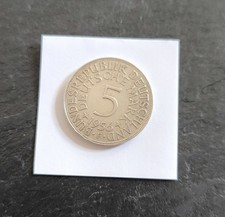 BRD  Rare  Seltene  5 DM 1956F Silbermünzen  0.625