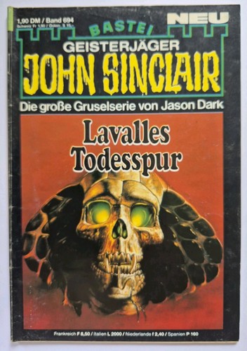 John sinclair auflage nr - john, 1.
