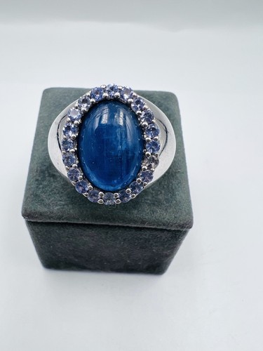 Silber ring kyanit - silber,