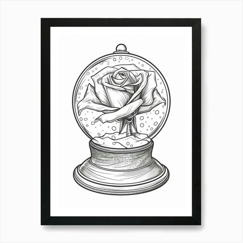 Rose globe - rose,