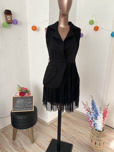Damen kleid asymmetrisch weste - damen,